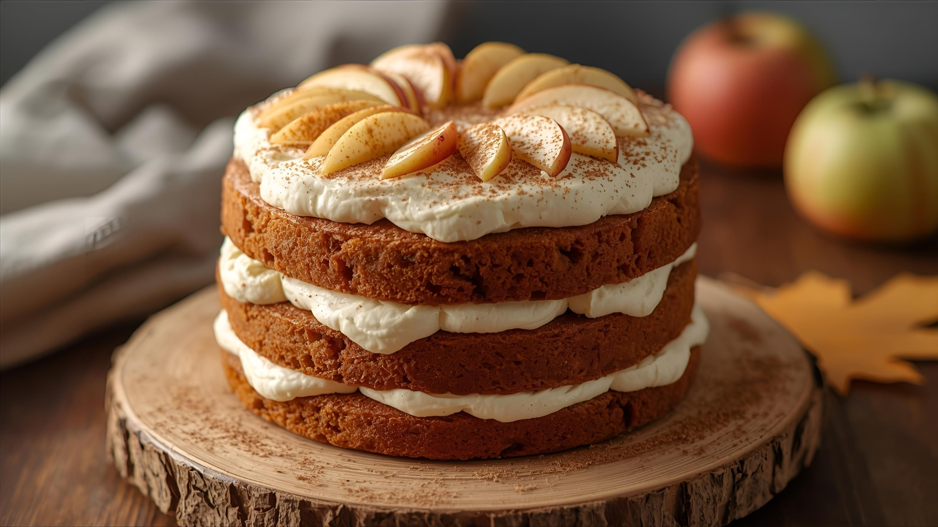 Apple Spice Layer Cake