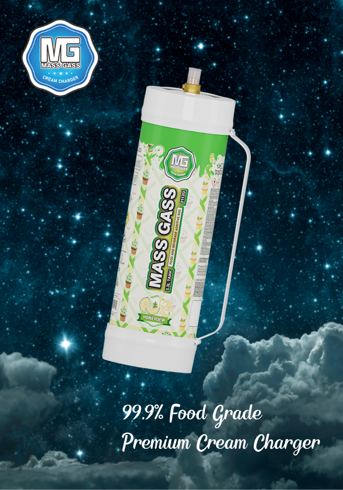 massgass honeydew flavor cream charger