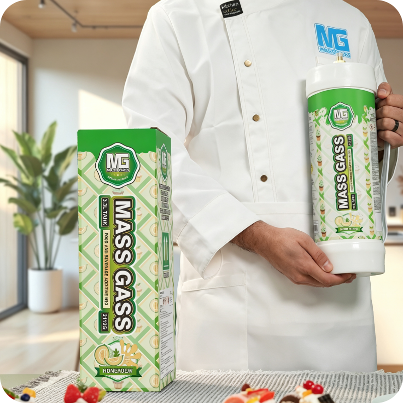 massgass honeydew flavor cream charger