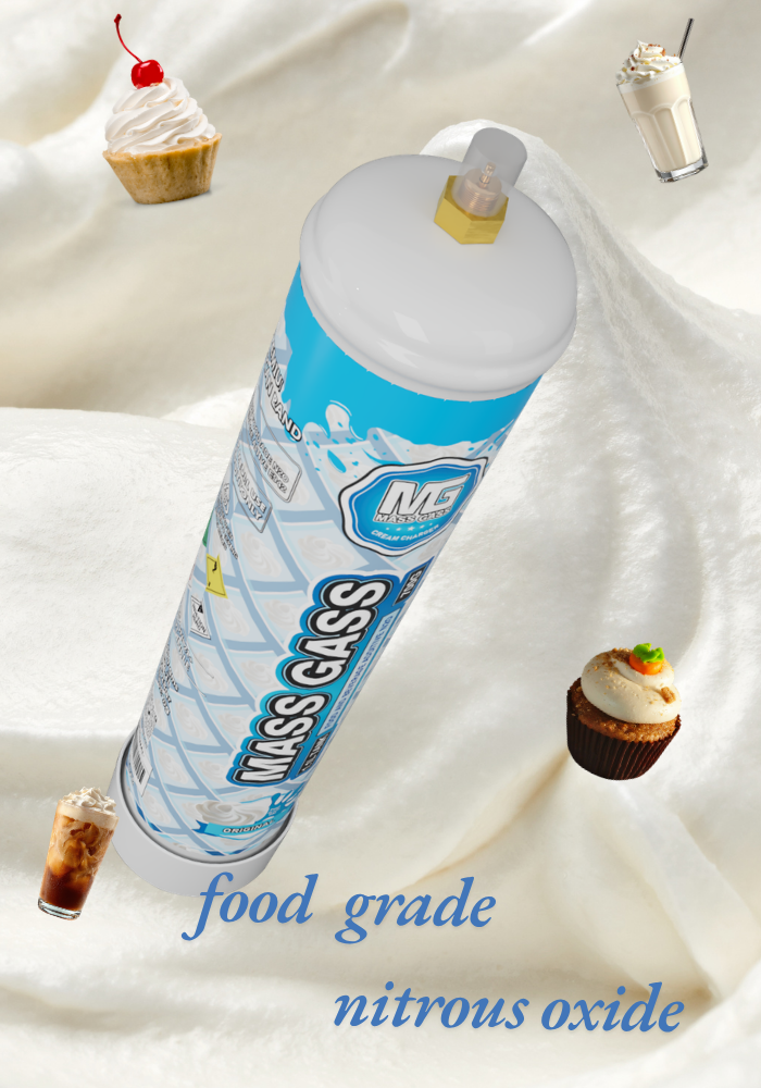 massgass,  700g original cream charger,700g nitrous oxide tank