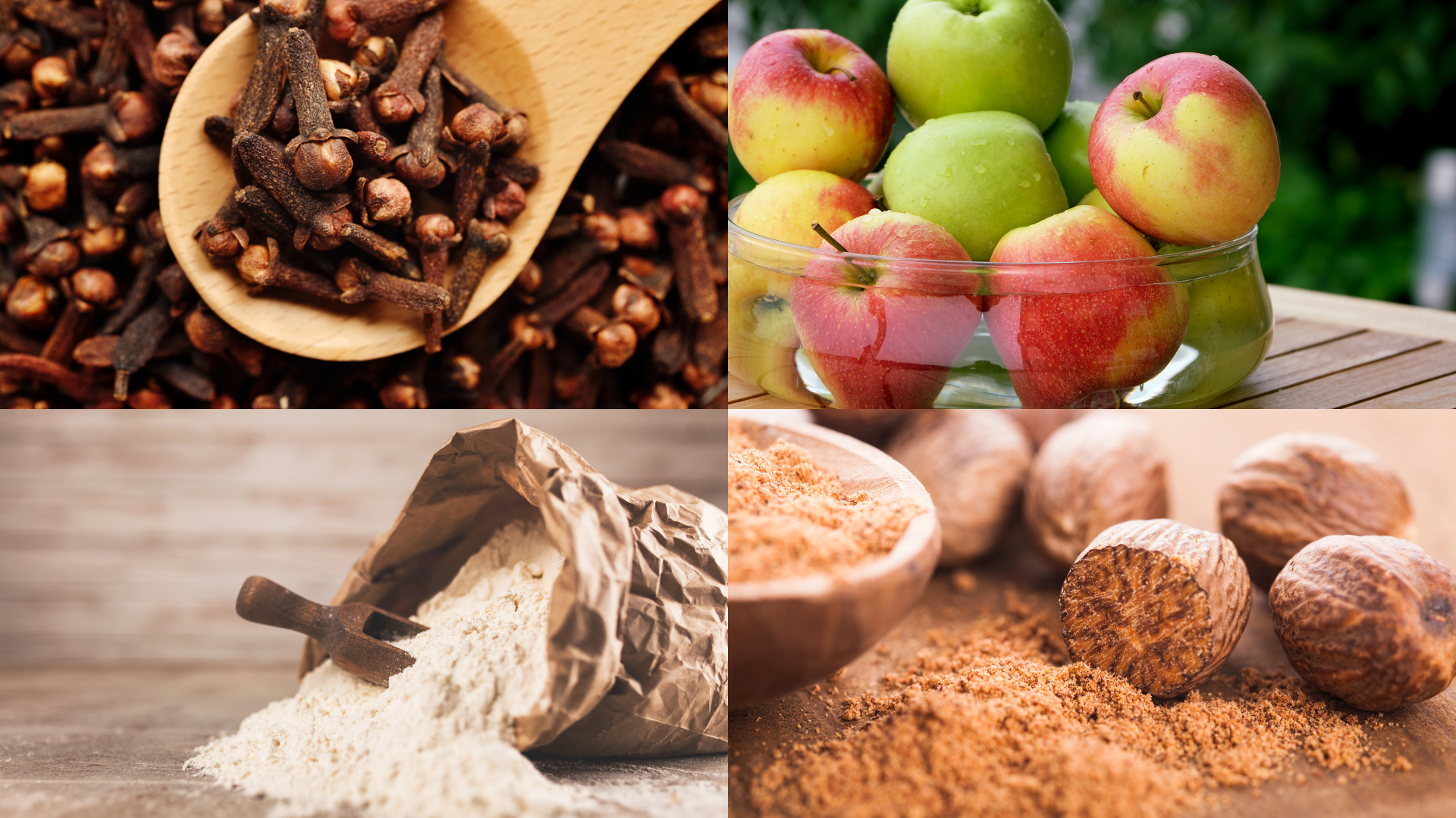 ingredients for Apple Spice Layer Cake