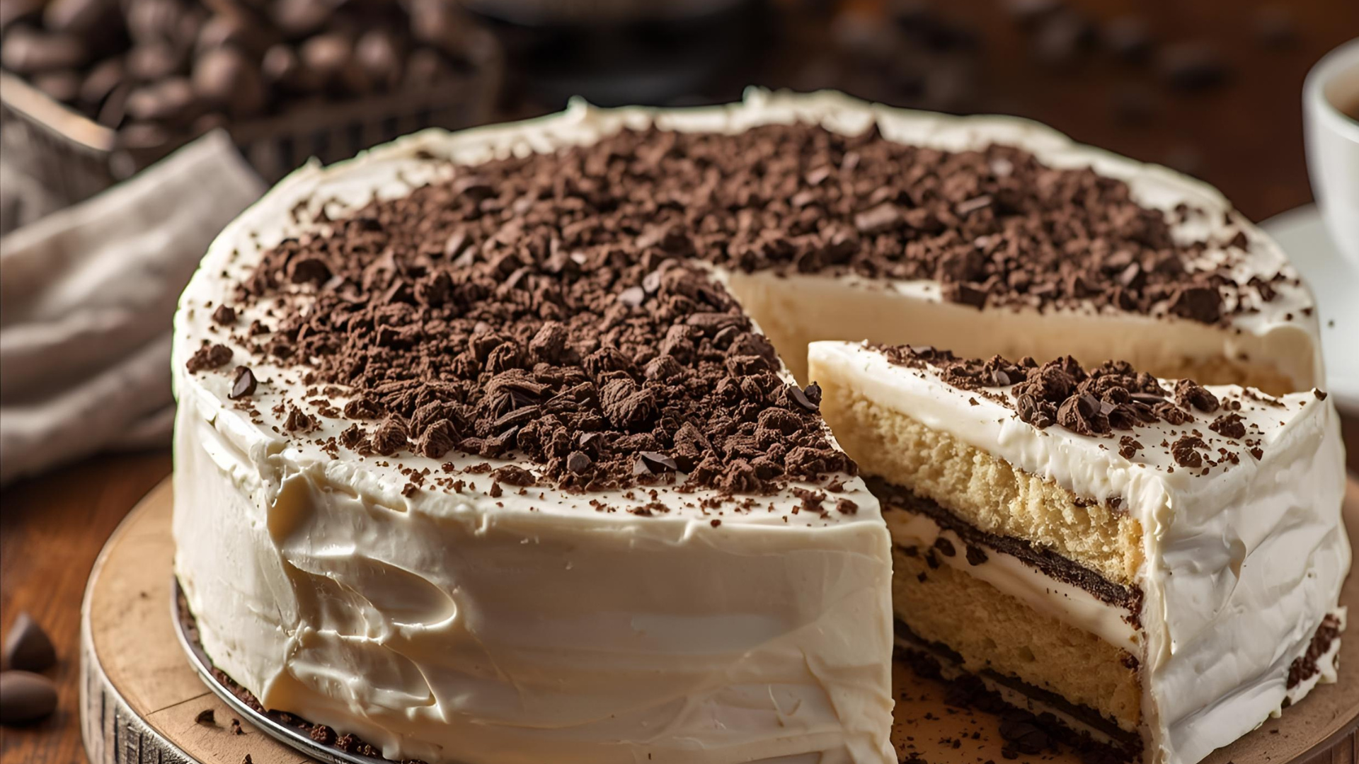 Chocolate Wafer Icebox Cake