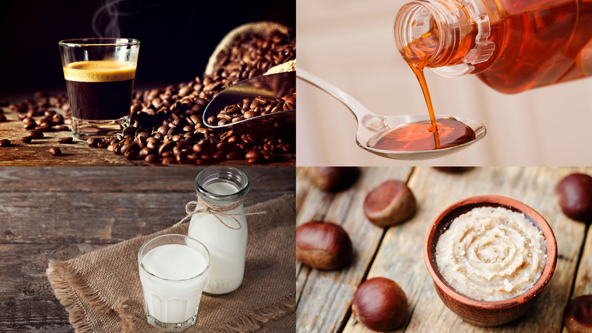 ingredients of Mont Blanc Latte