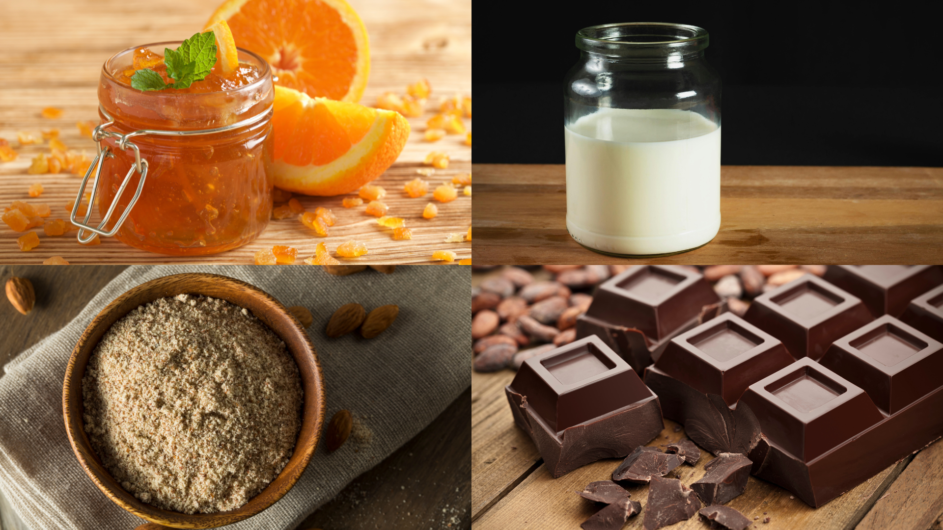 ingredients for bread