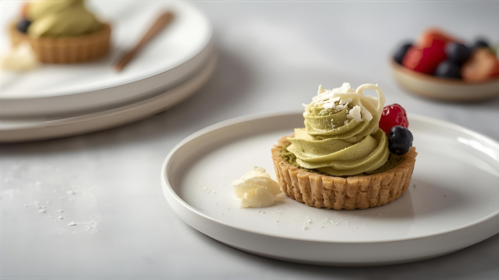 Matcha Cream Tart