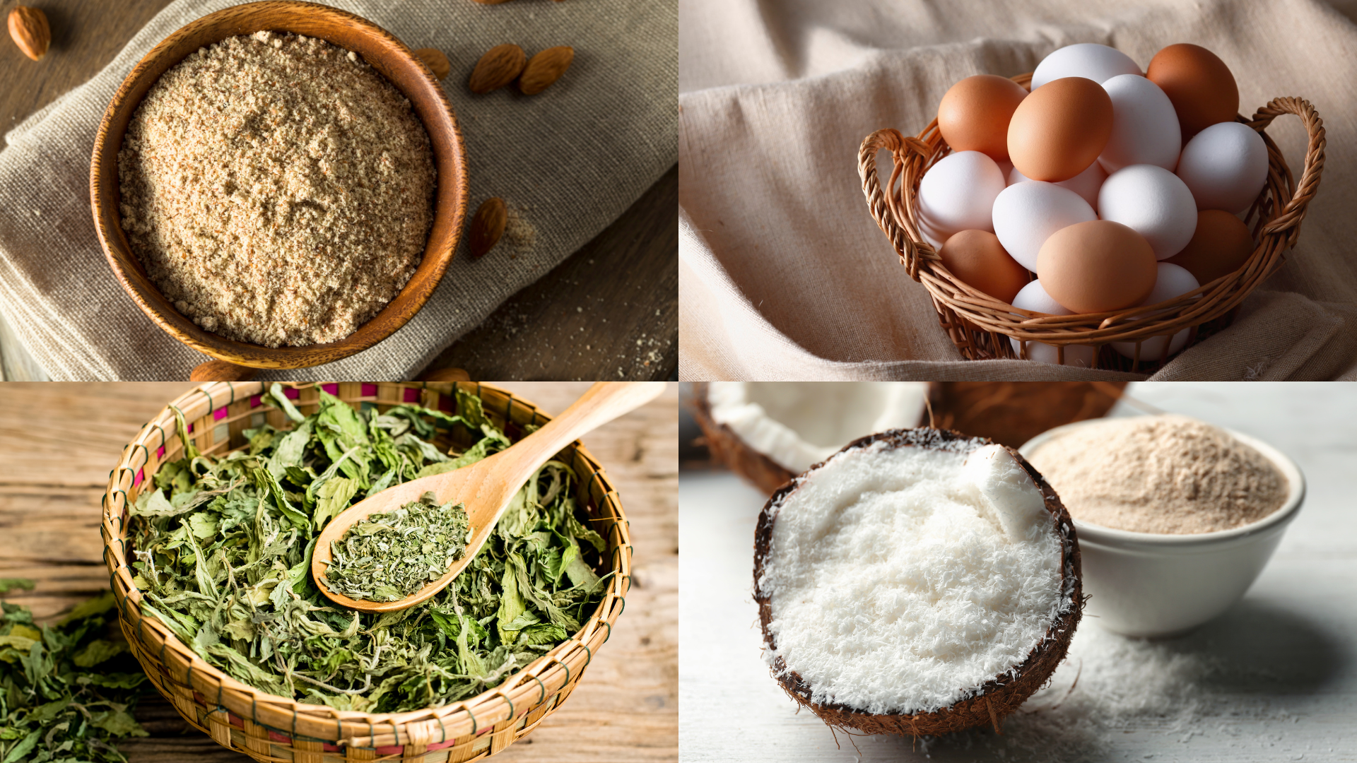 ingredients for Grain-Free Vanilla Cake with Yogurt Cream