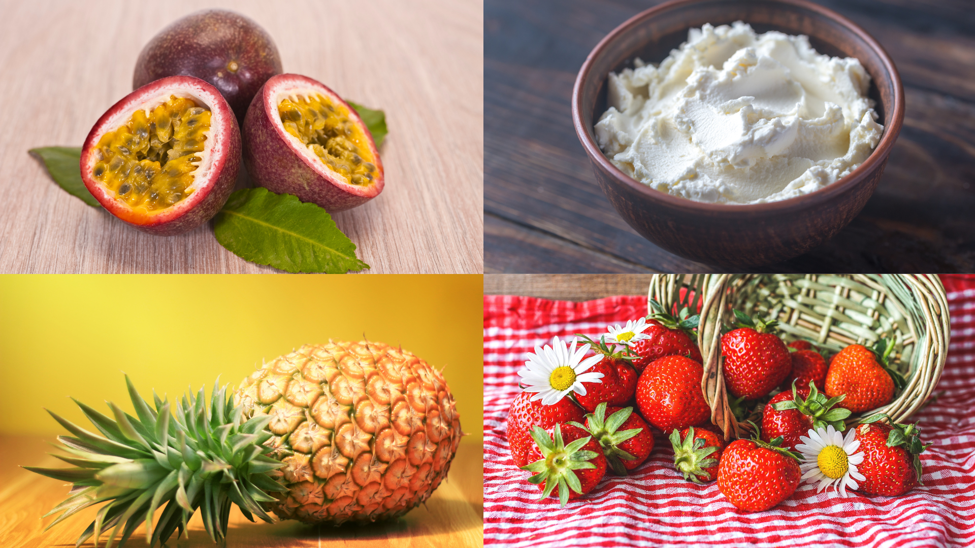 ingredients of Colombian Fruit Salad