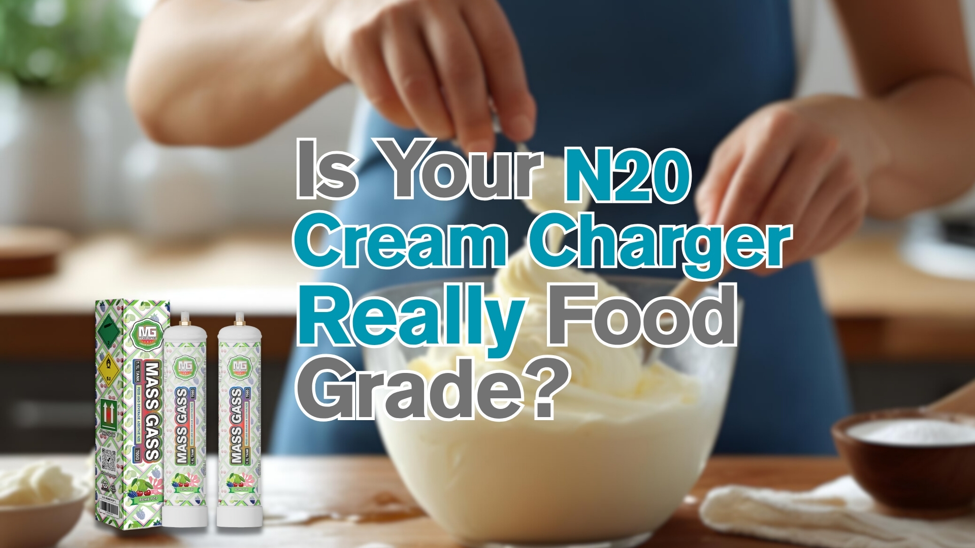Is Your N20 Cream Charger Really Food Grade