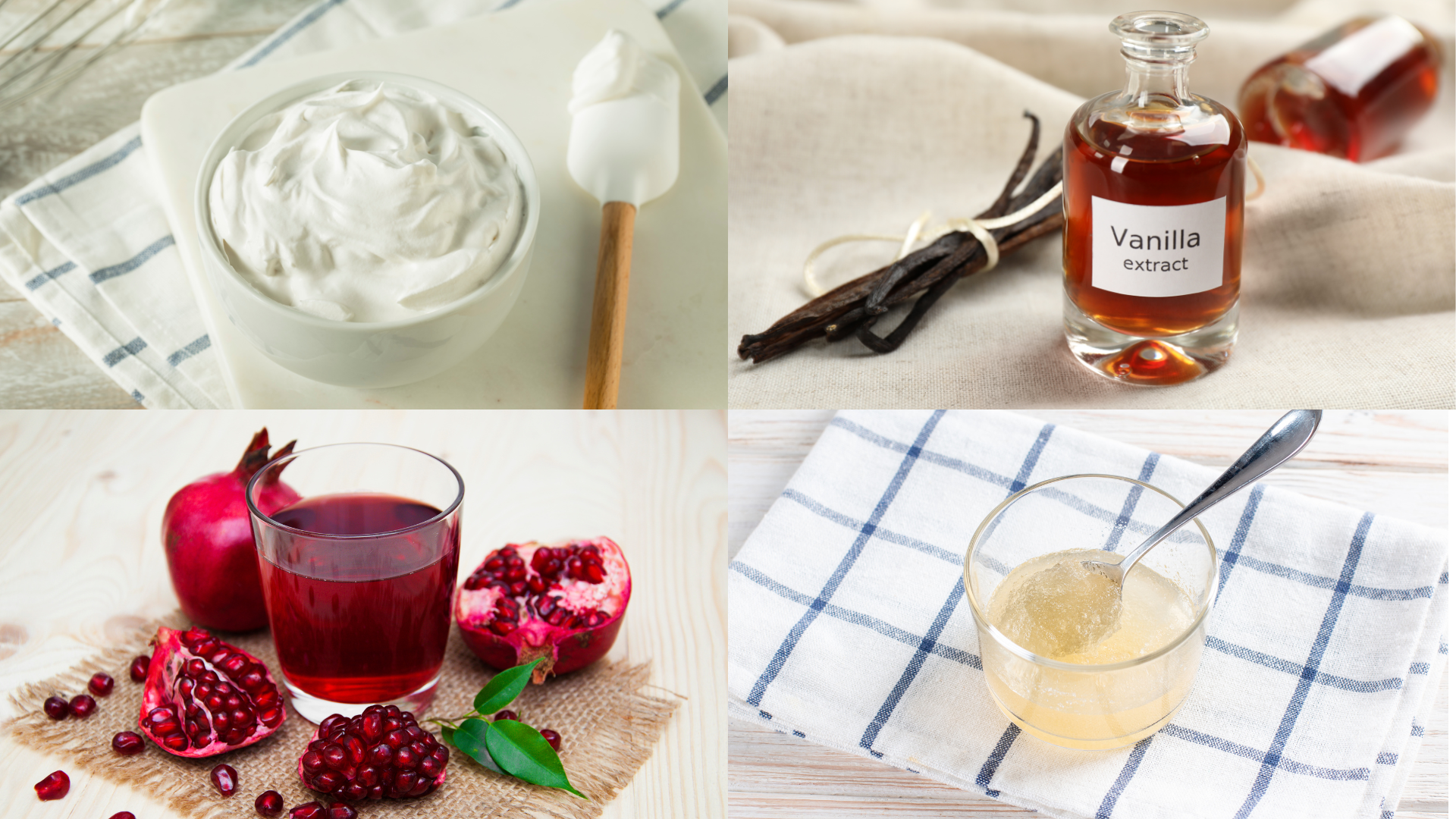  ingredients of Jelly with Whipped Cream