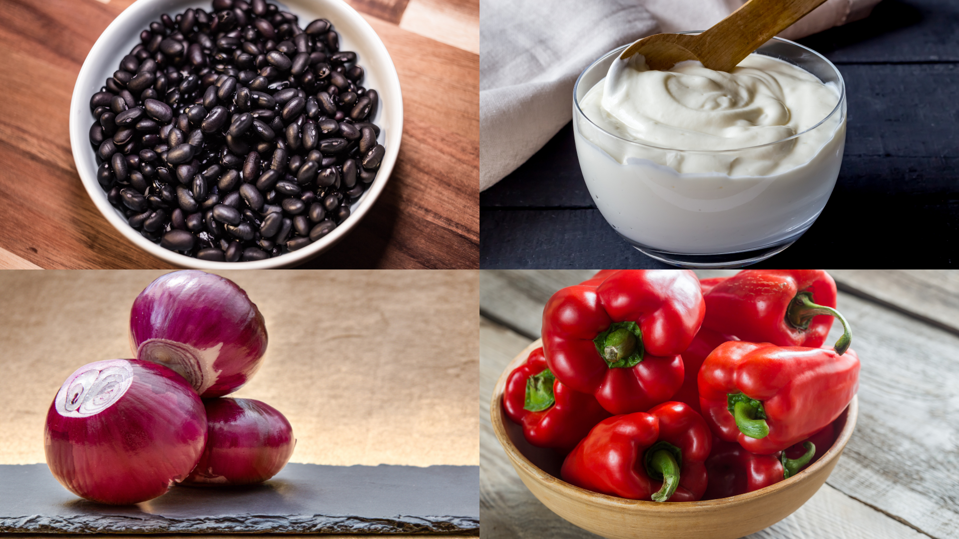 ingredients of Vegetarian Black Bean Chili