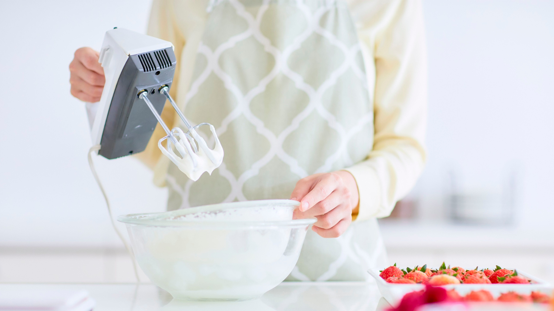 Whipping with an Electric Mixer