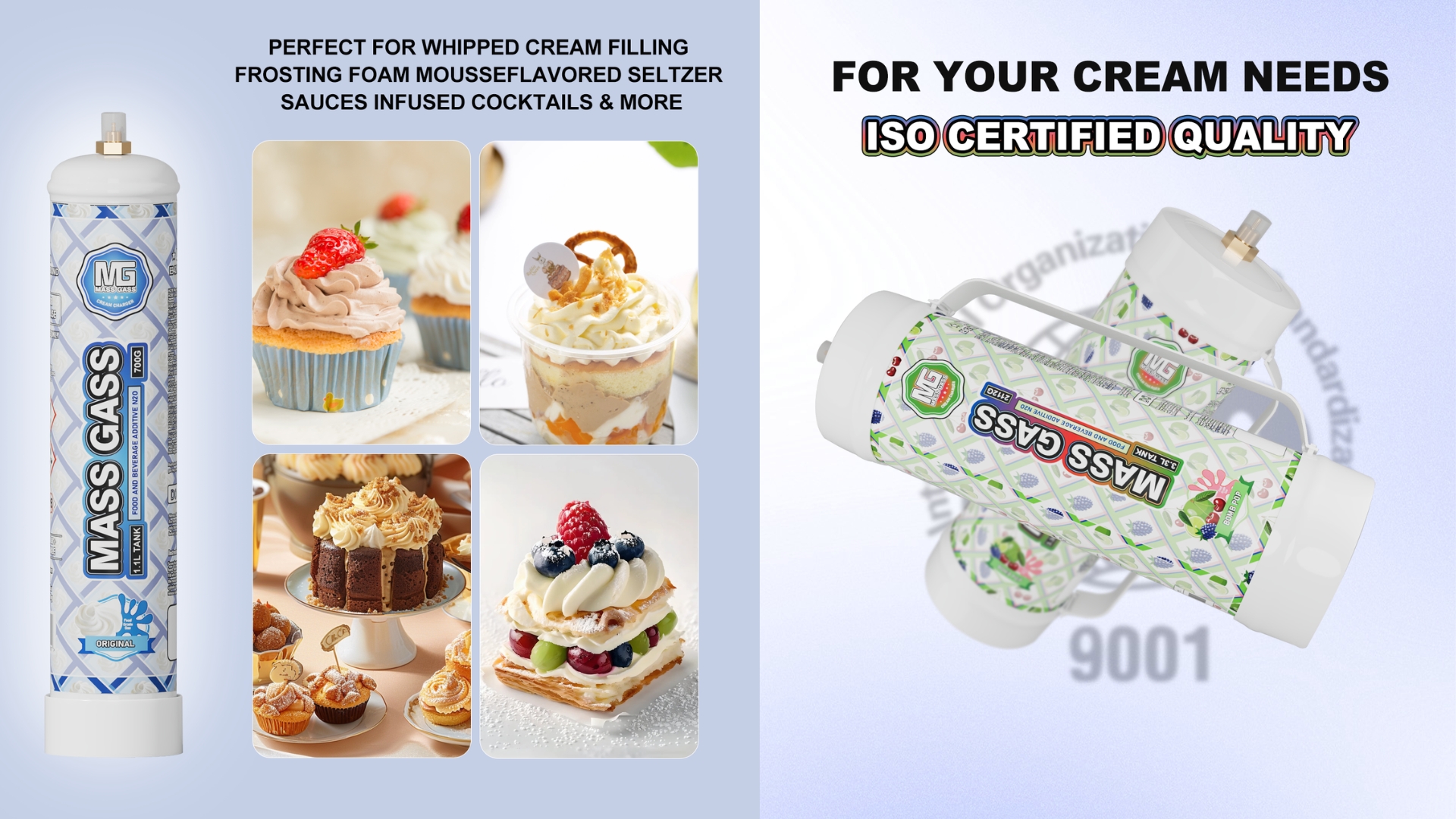 MASSGASS cream charger