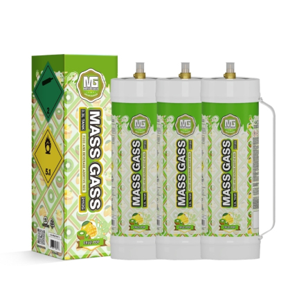 Massgass Fruzi Pop 3.3L (2112g) Flavor-Infused N2O Cylinder