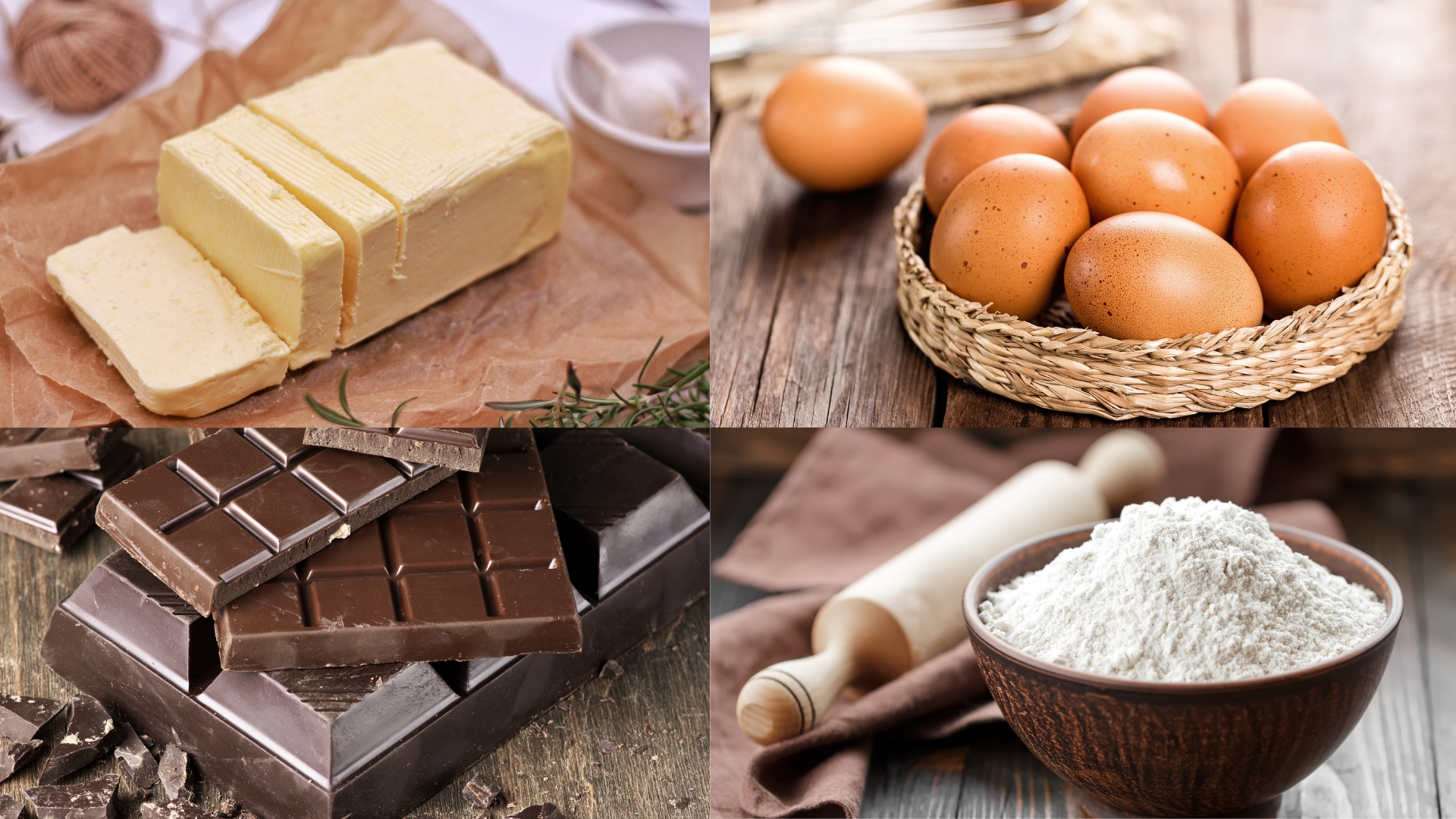 ingredients（for Brownies）