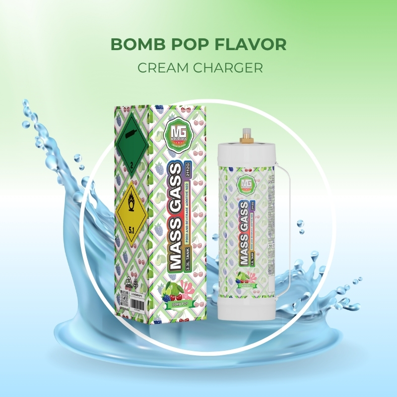 Bomb Pop Flavor Cream Charger