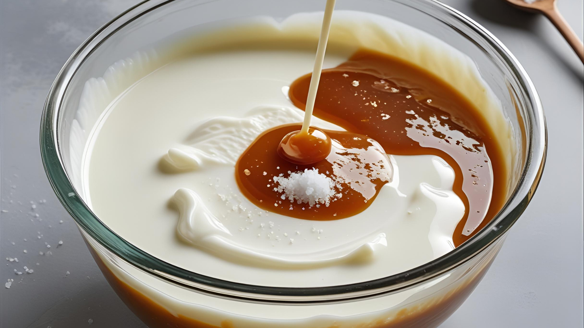 Make the Salted Caramel Milk Cap