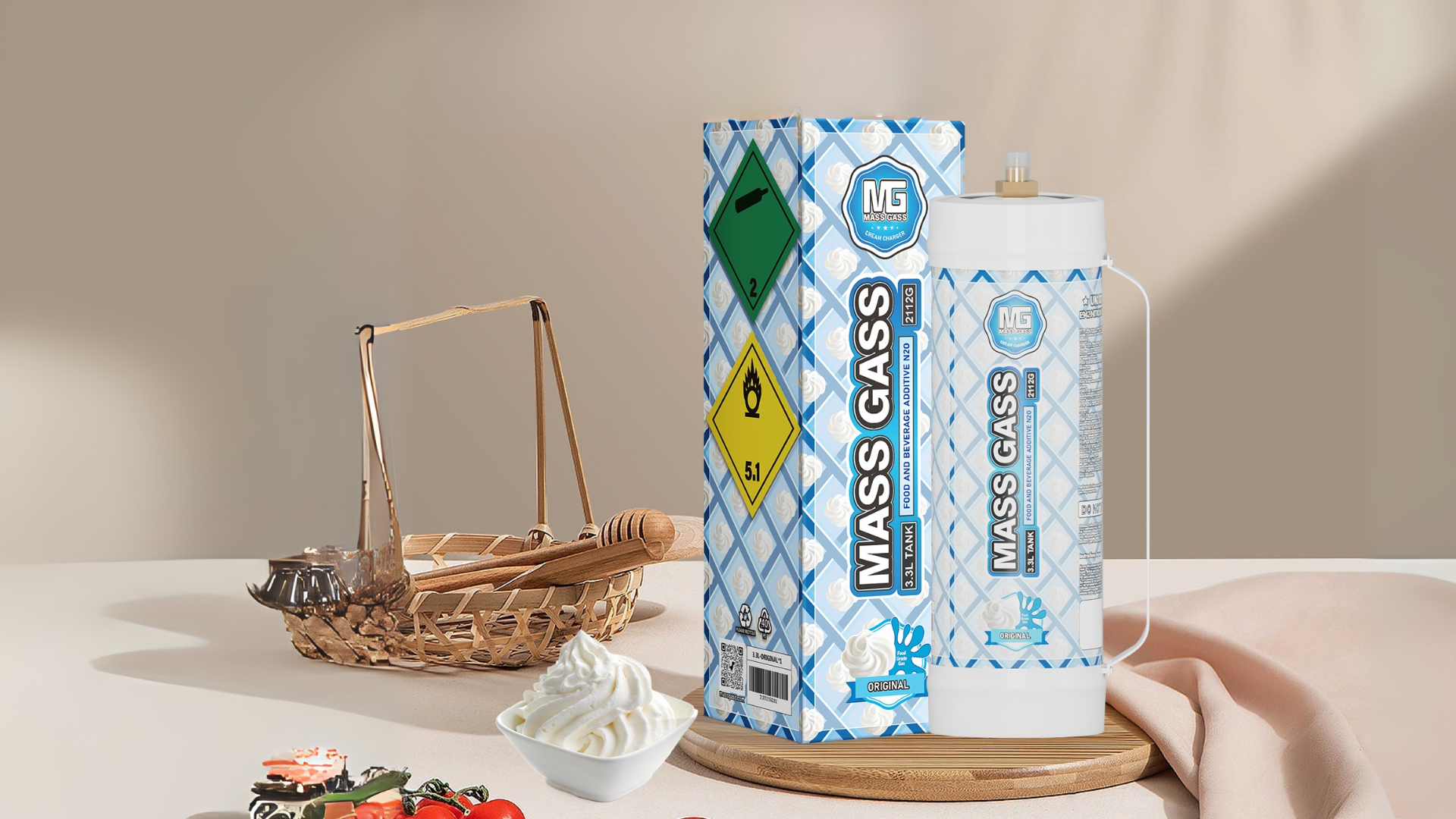 whipped cream charger