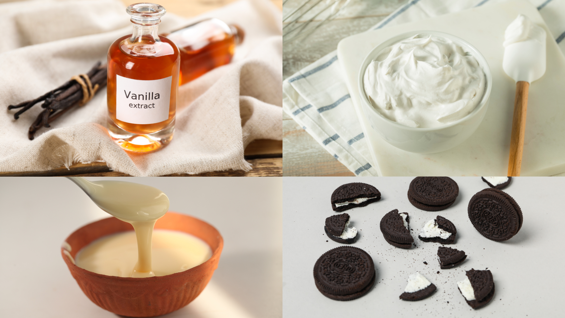 ingredient of Oreo Poke Cake