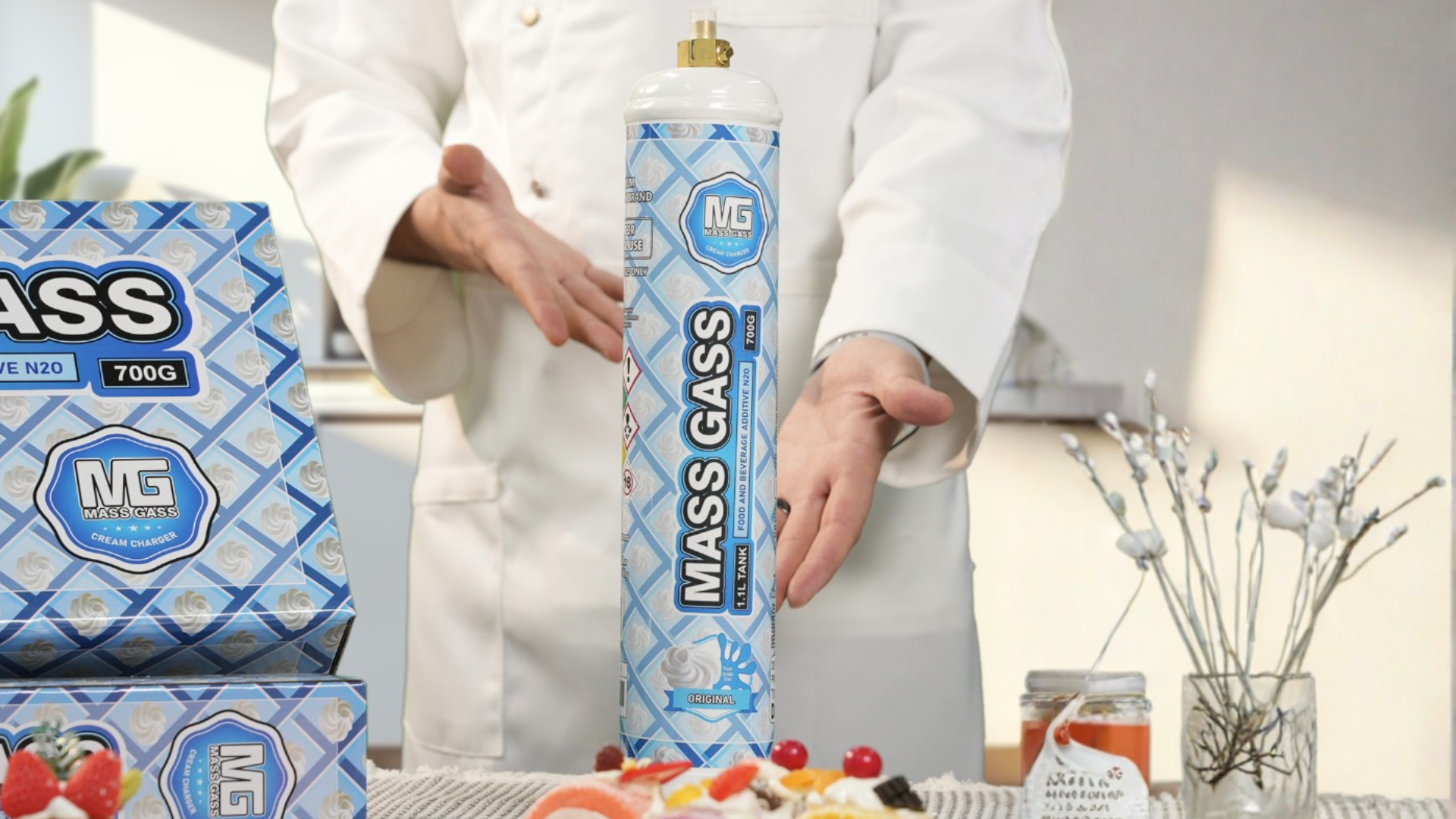 massgass cream charger