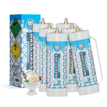 MassGass 3.3L/2112g -Original Flavor Whipped Cream Chargers