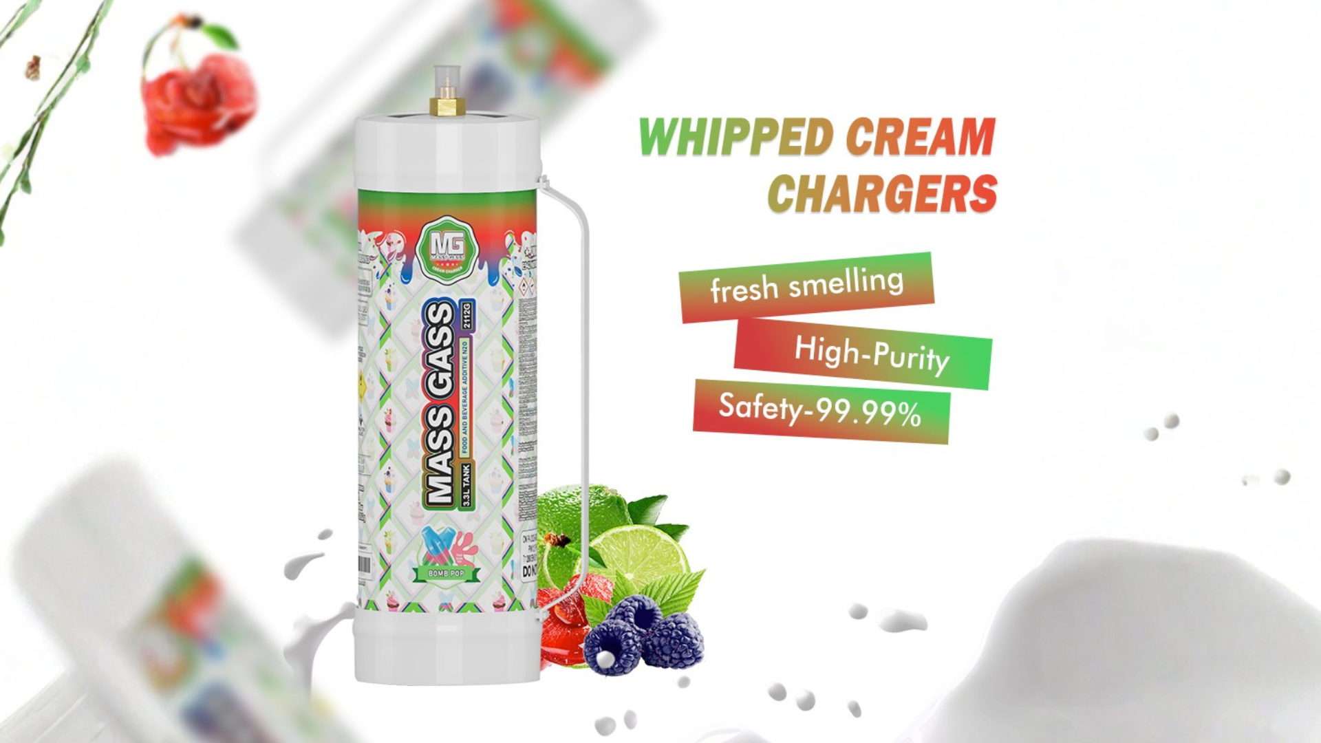 massgass cream charger