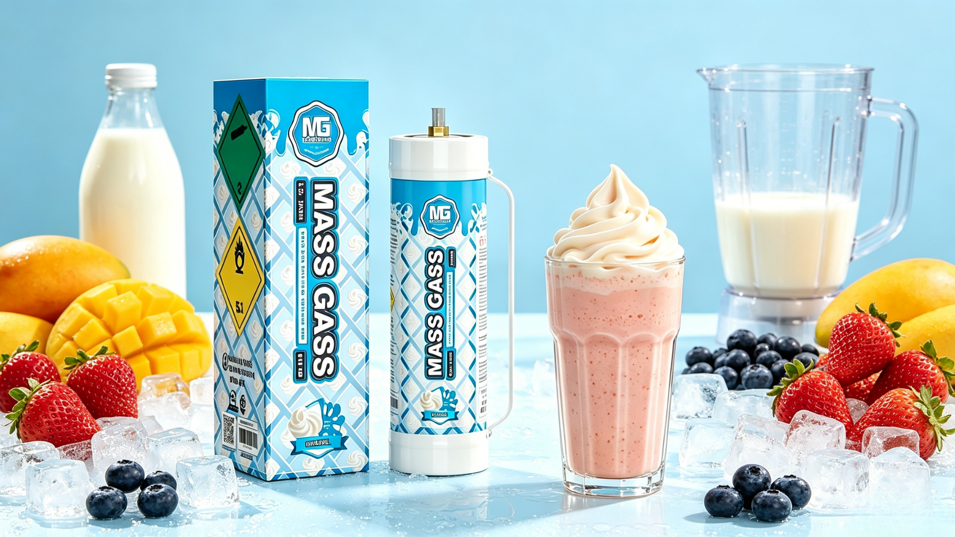 Whipped Cream made with cream charger