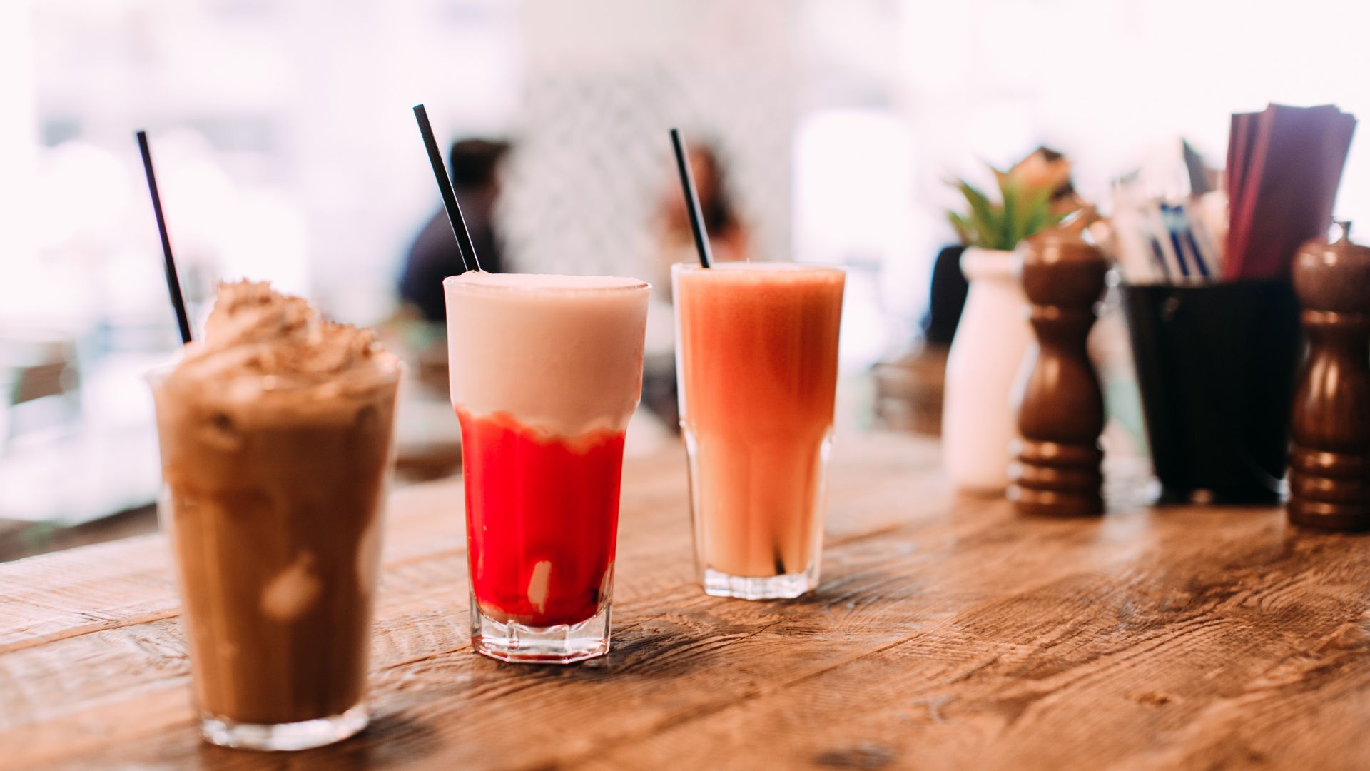 different drinks