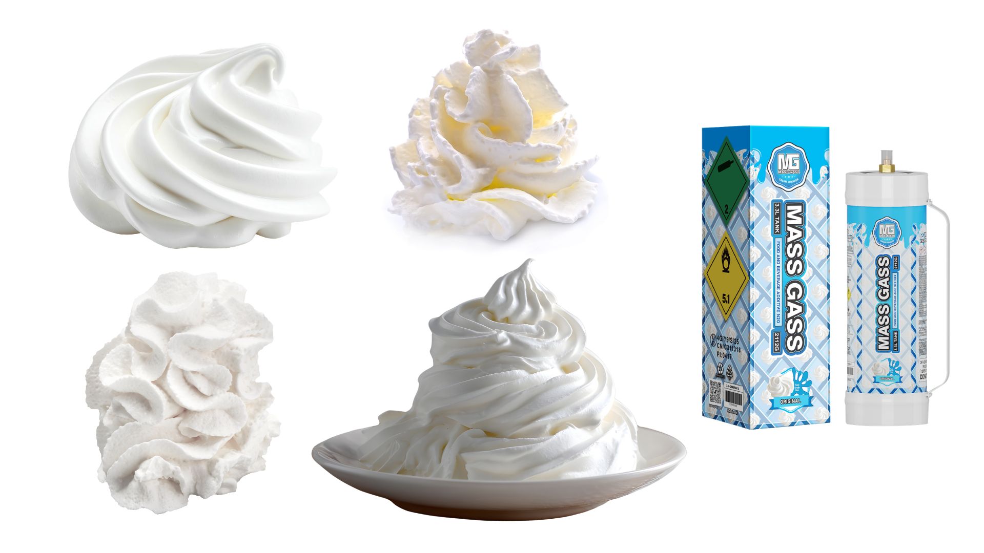 nitrous oxide whipped cream