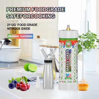 MassGass 3.3L/2112g -Bombpop Flavor Whipped Cream Chargers