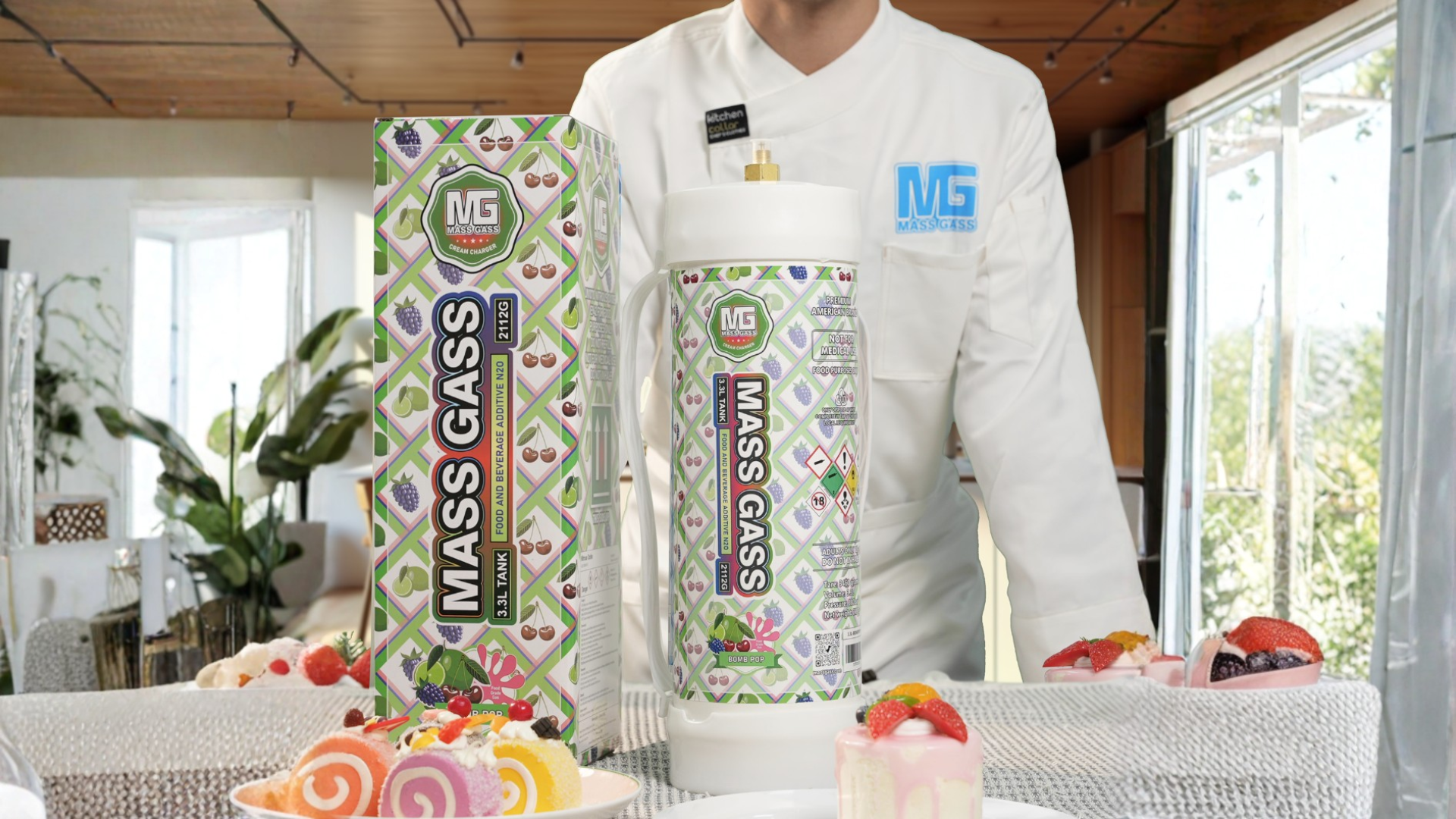 whipping yogurt with a cream charger