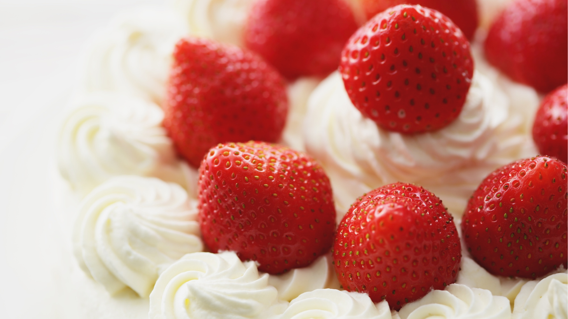 strawberry whipped cream