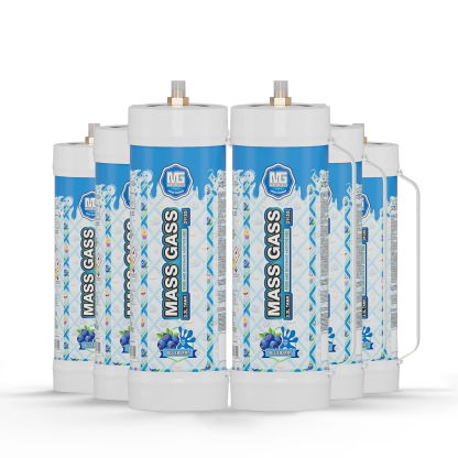 MassGass 3.3L/2112g -Bluberry Flavor Whipped Cream Chargers