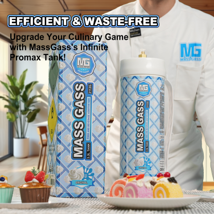 MassGass 3.3L/2112g -Original Flavor Whipped Nitrous Oxide Cream Chargers