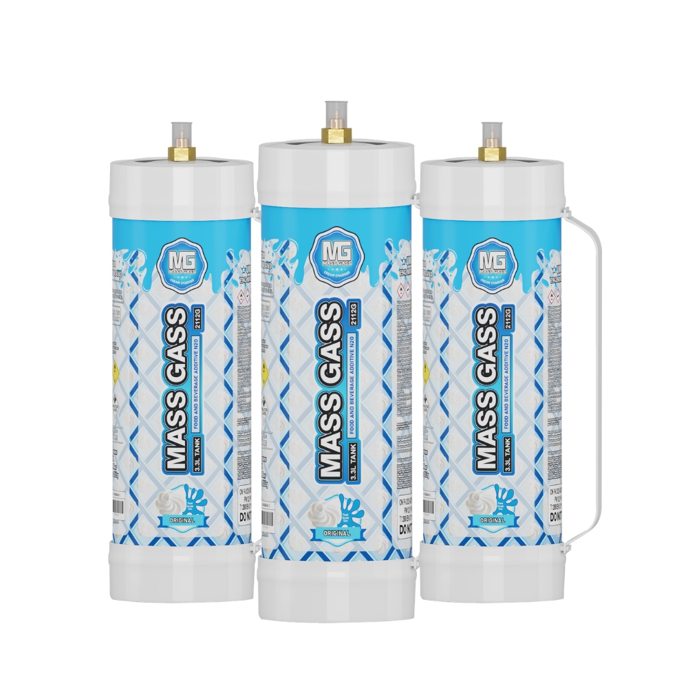 MassGass Original Flavor Whipped Nitrous Oxide Cream Chargers