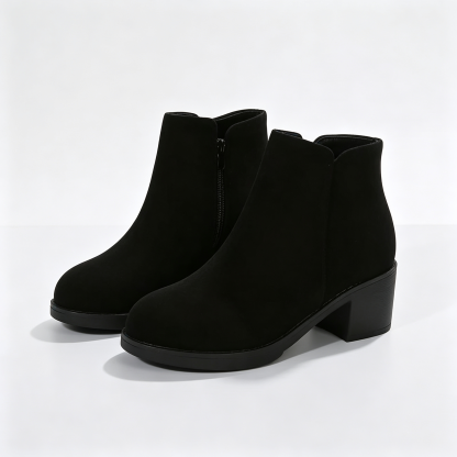 Ankle Boots, Comfort Side‑Zip Chelsea Booties for Casual & Dress Occasions