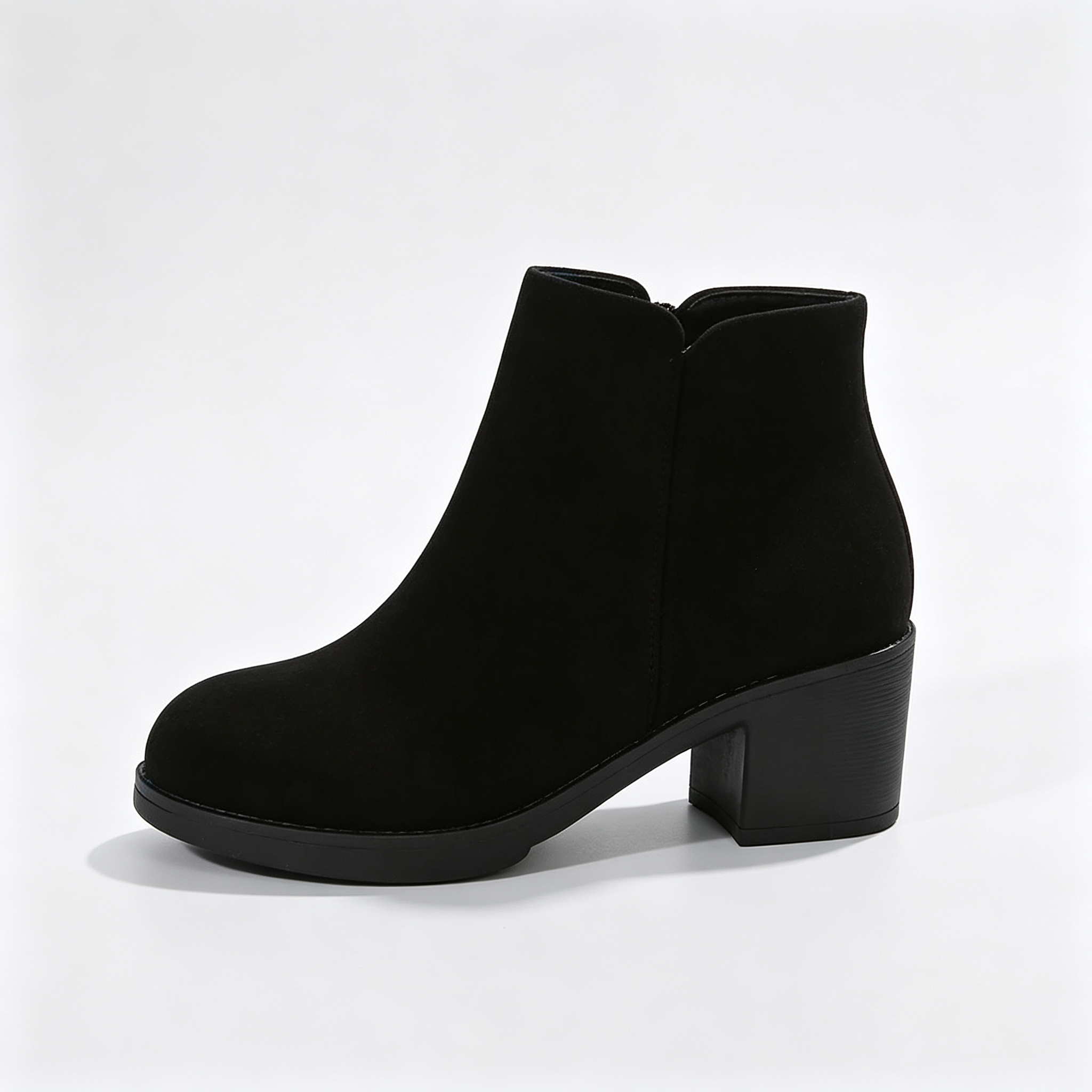 Ankle Boots, Comfort Side‑Zip Chelsea Booties for Casual & Dress Occasions