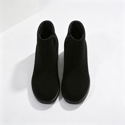 Ankle Boots, Comfort Side‑Zip Chelsea Booties for Casual & Dress Occasions