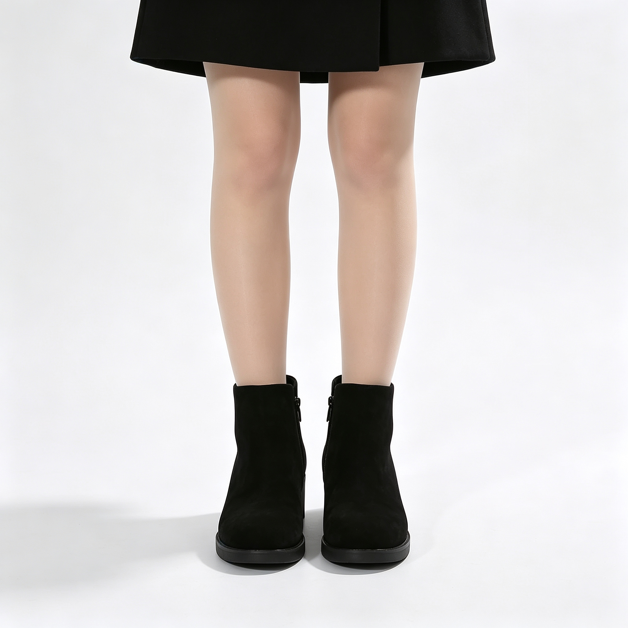 Ankle Boots, Comfort Side‑Zip Chelsea Booties for Casual & Dress Occasions