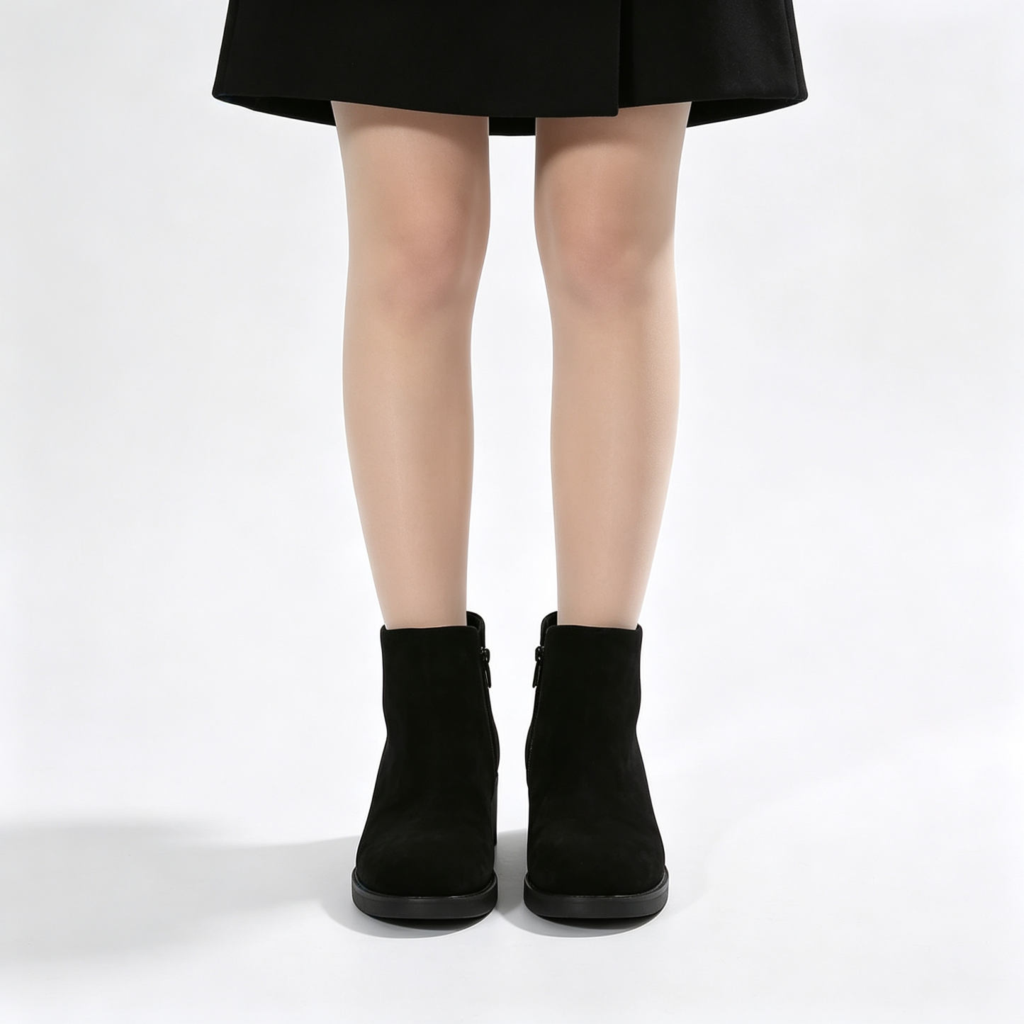 Ankle Boots, Comfort Side‑Zip Chelsea Booties for Casual & Dress Occasions
