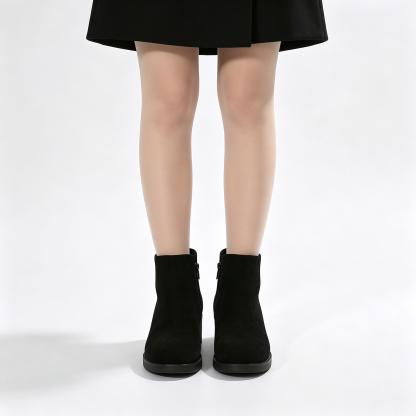 Ankle Boots, Comfort Side‑Zip Chelsea Booties for Casual & Dress Occasions