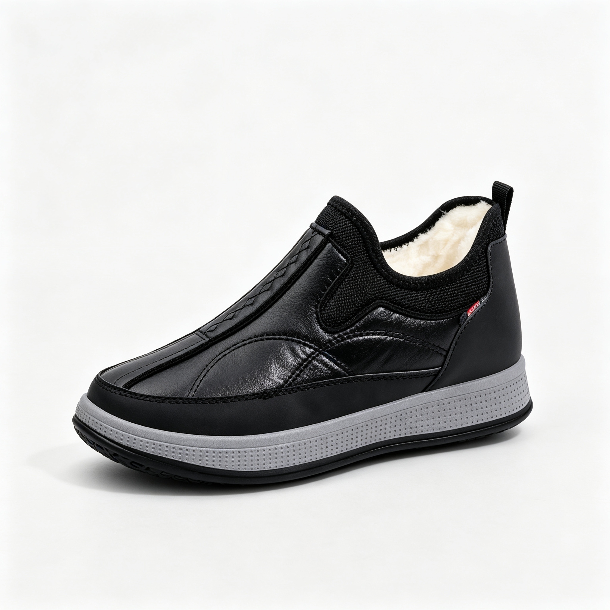 Water‑Resistant Leather Comfort Shoes for Outdoor & Indoor Wear