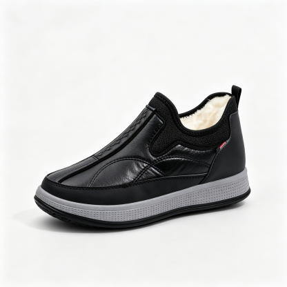 Water‑Resistant Leather Comfort Shoes for Outdoor & Indoor Wear