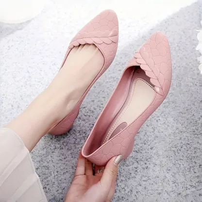 Elegant EVA Block Heel Flats for Women