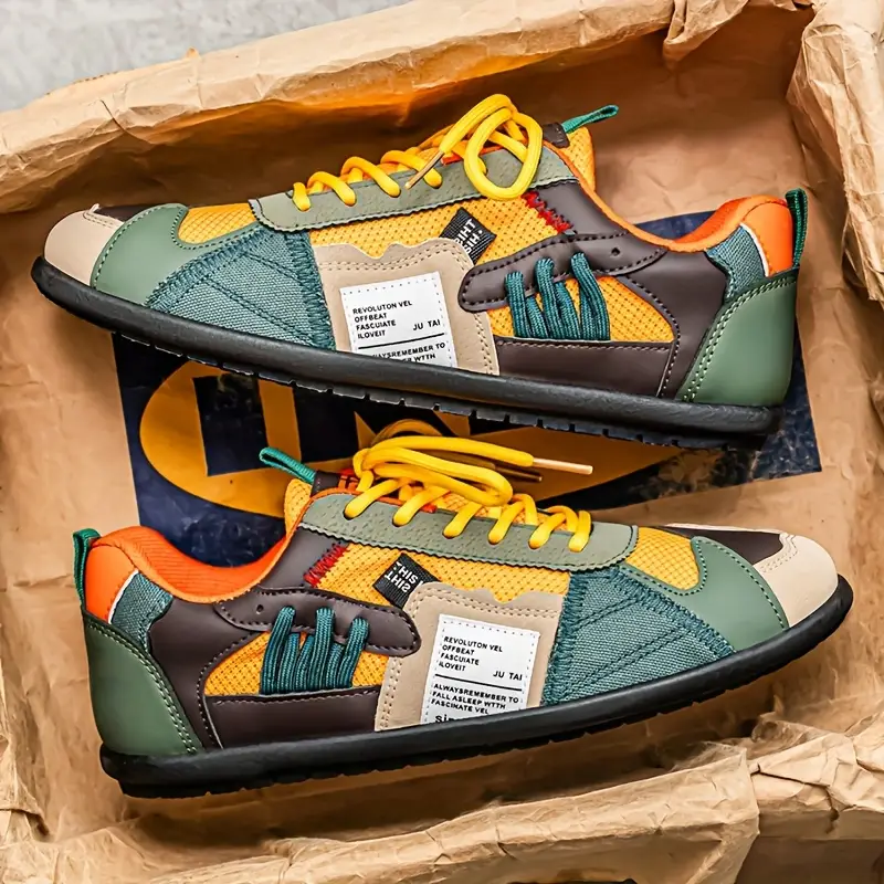 Men's Low-Top Lace-Up Urban Streetwear Shoes
