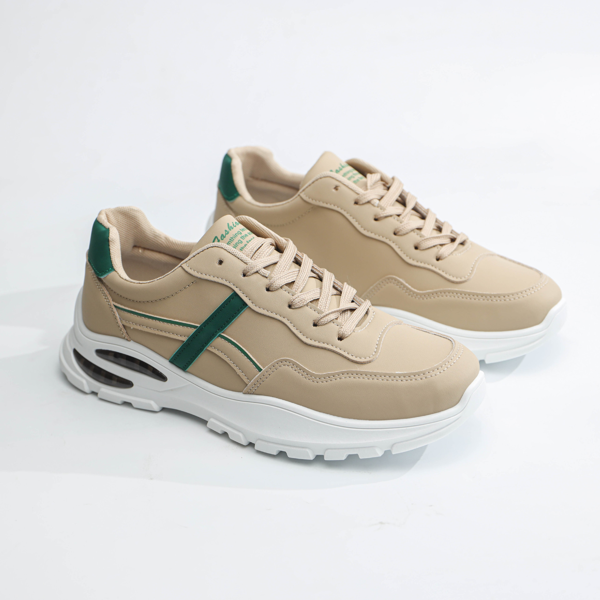 Men’s AIR Bubble Trainers, Lightweight Breathable Casual Sneakers Gym Sports Shoes, Lace Up Comfortable Durable Running Trainers