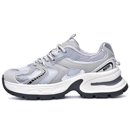 Thick Shoes Casual Sporty Breathable Height Increasing Sneakers
