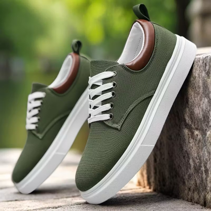 Men'S Casual Lightweight And Comfortable Canvas Shoes