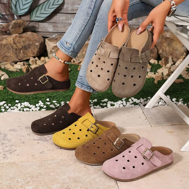 Women's Slip-On Breathable Comfortable Hollow-Out Casual Shoes