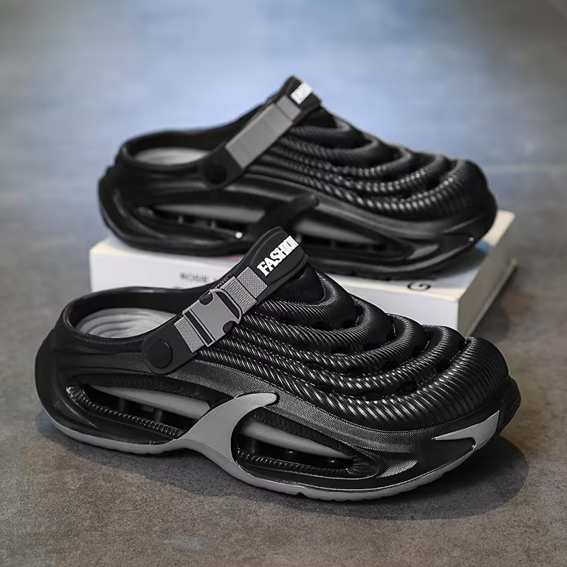 Air Cushion Hollow Chunky Clogs