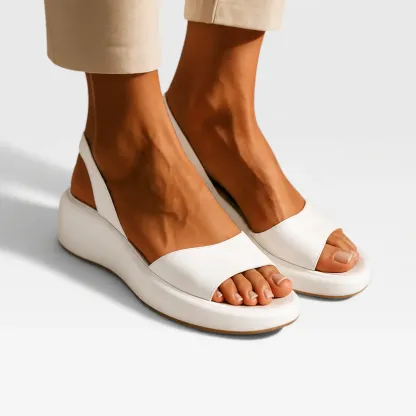 Women’s Dressy Wedge Sandals – Open Toe Style